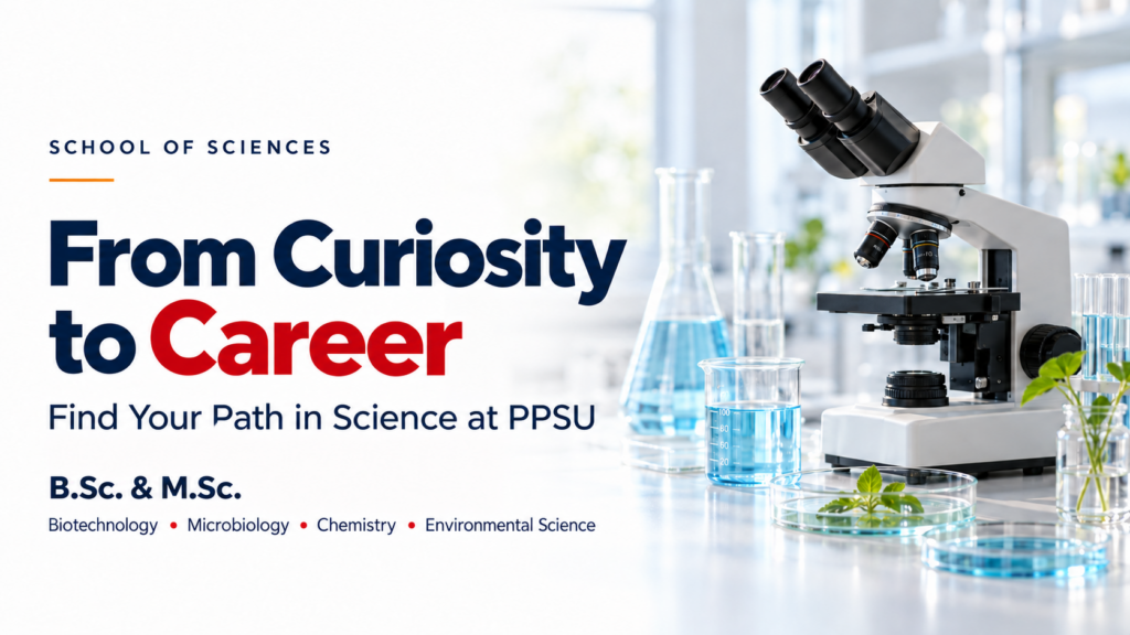 Your Future in Science Starts Here: Explore Courses and Career at PPSU