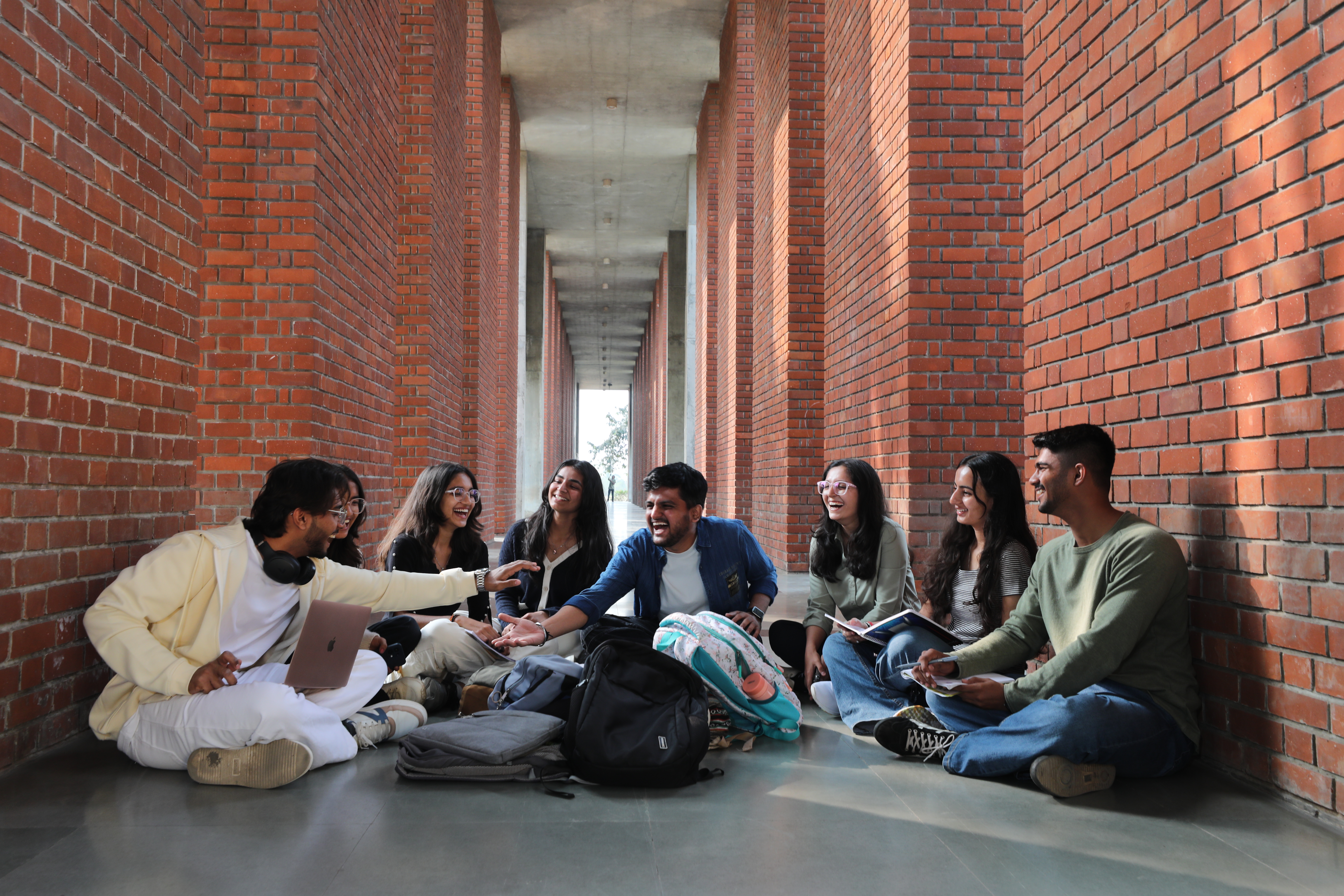 School of Liberal Arts and Management Studies campus moment