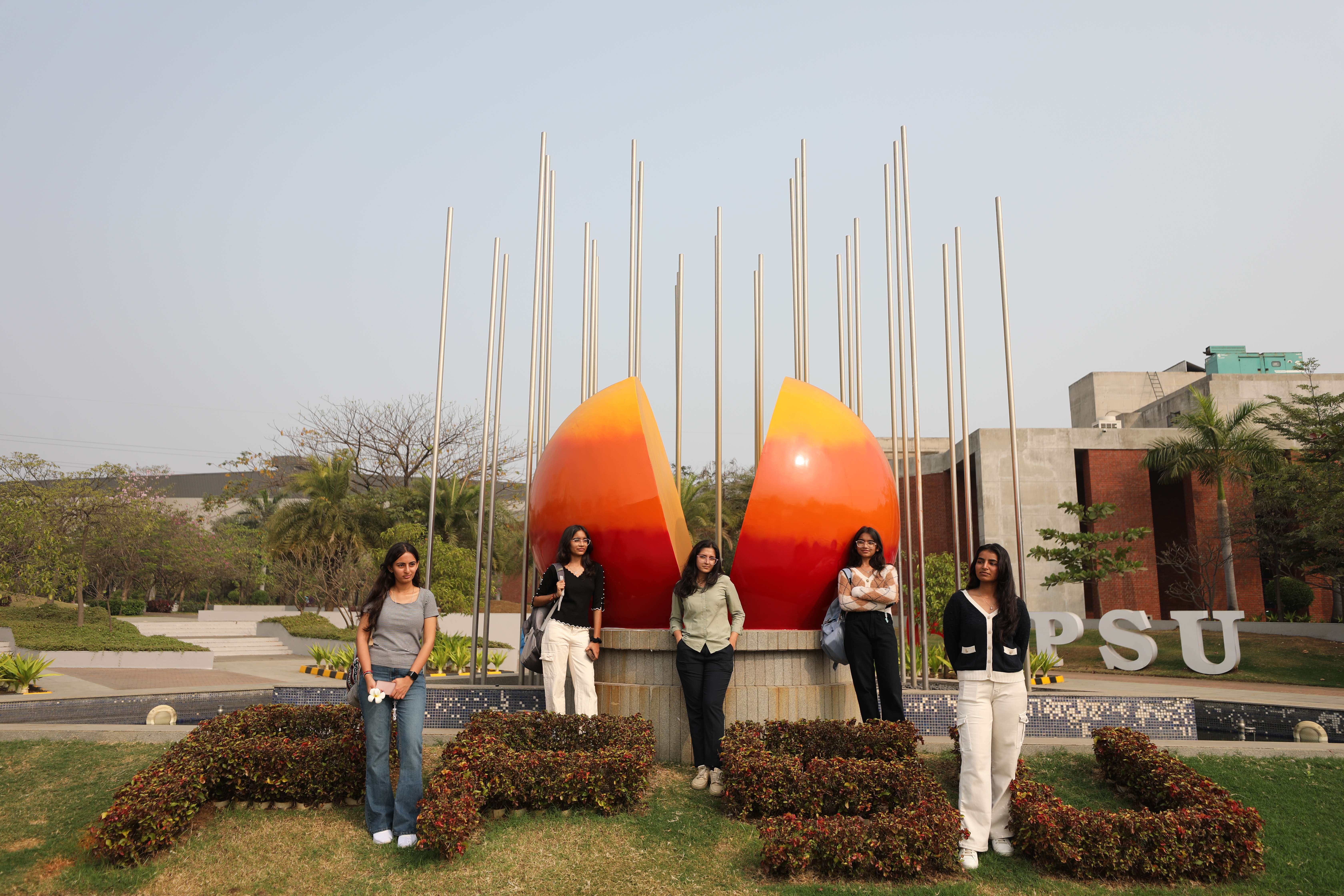 School of Liberal Arts and Management Studies campus moment