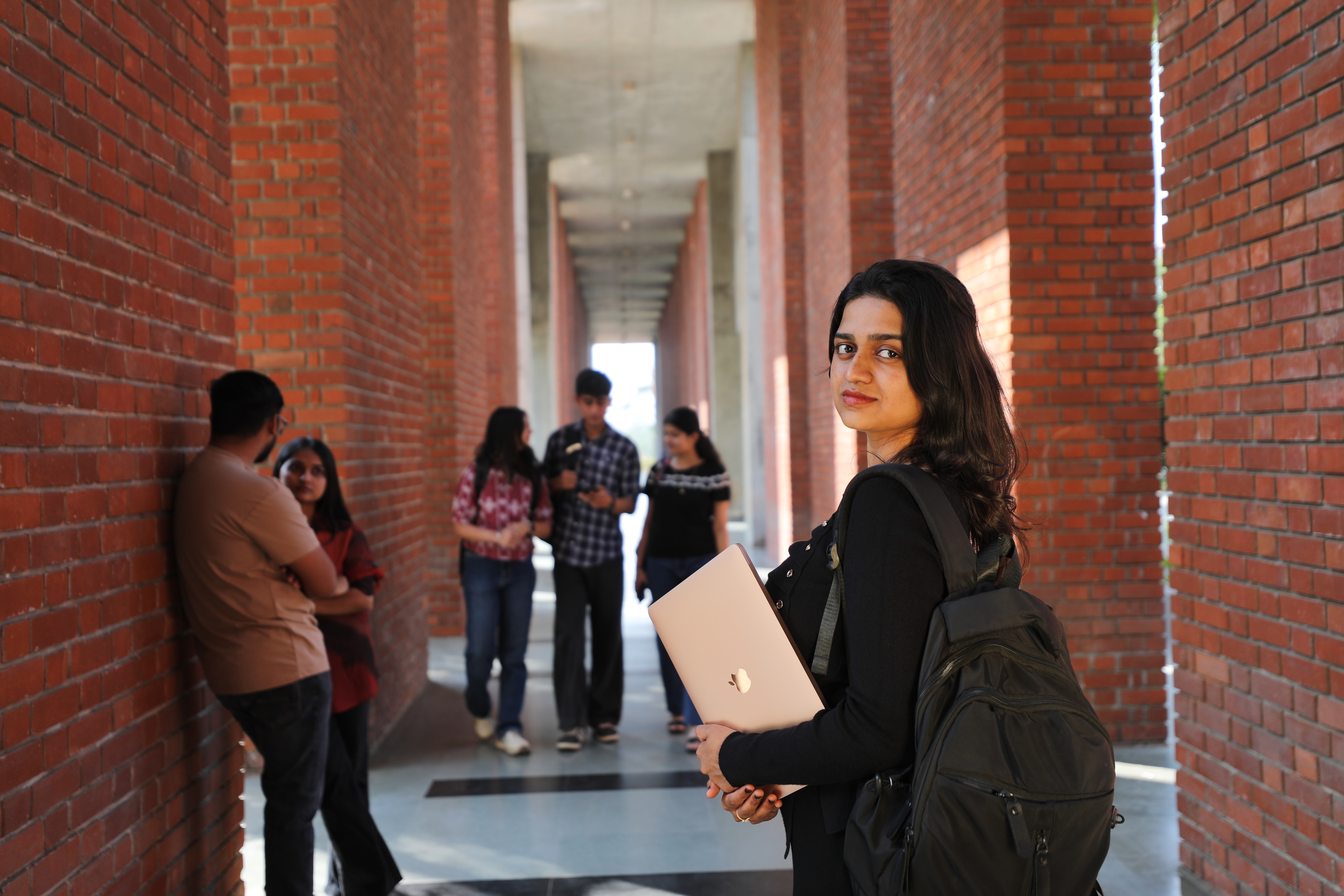 School of Liberal Arts and Management Studies campus moment
