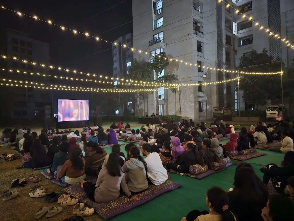 Movie Time for all Hostel Students