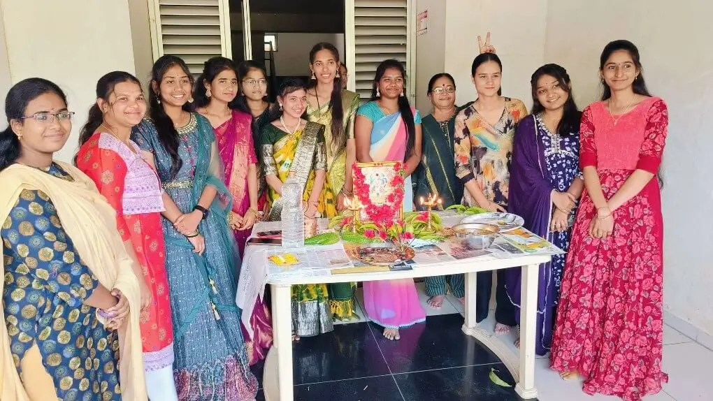 South Indian Ugadi Festival Celebration at Hostel