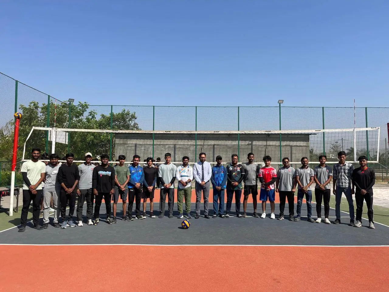 Volleyball Tournament of Hostel Students