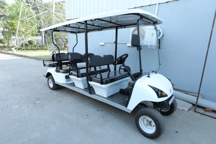Eco Ride - 8 Seater Electronic Vehicle for Commutation Purpose in Campus