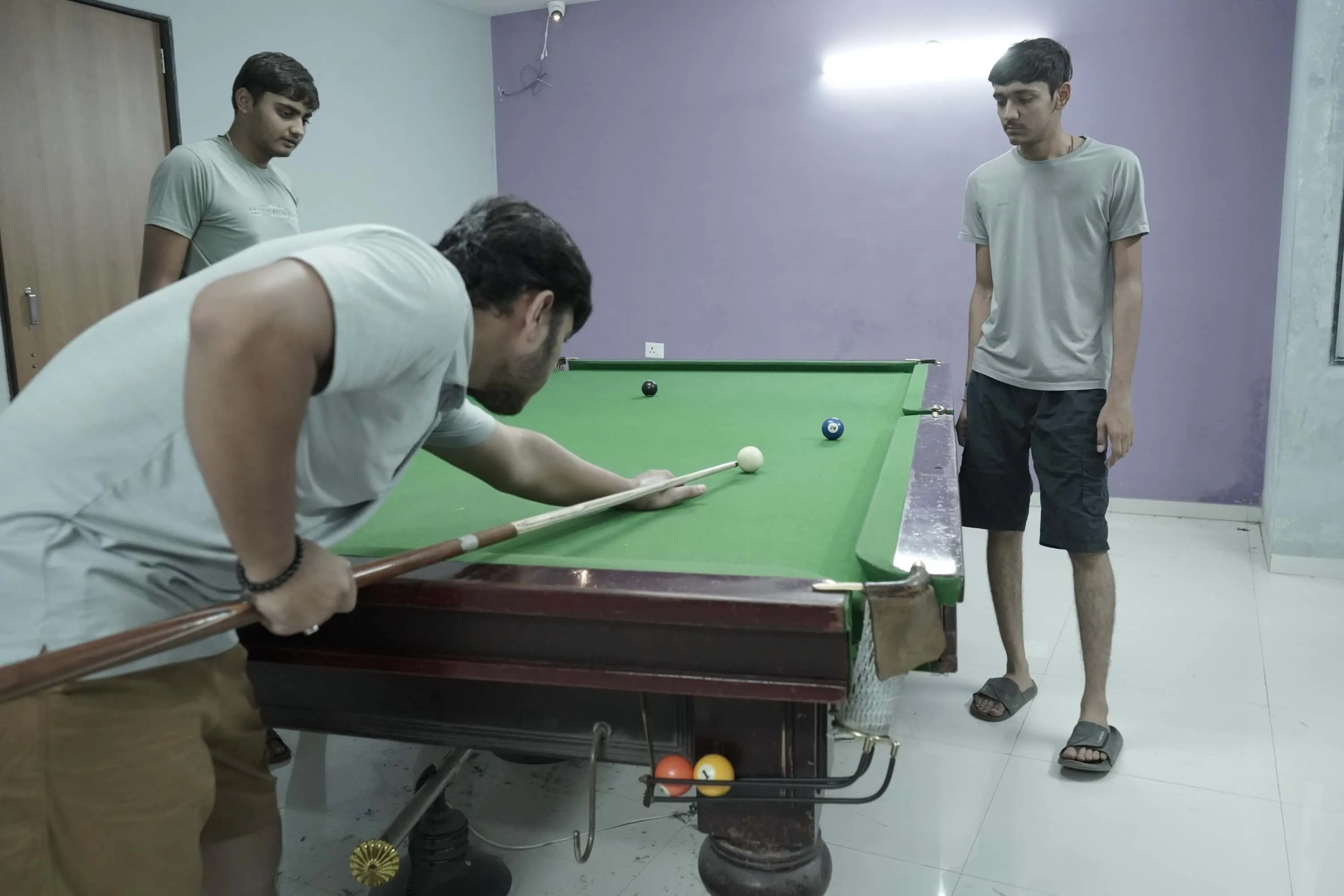 Hostel Billiards Room