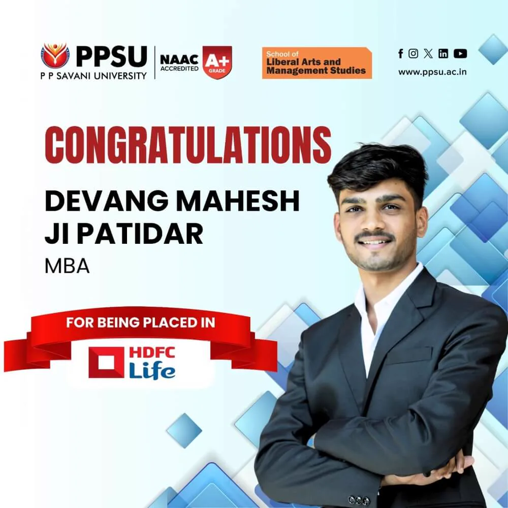 PPSU student placement achievement card