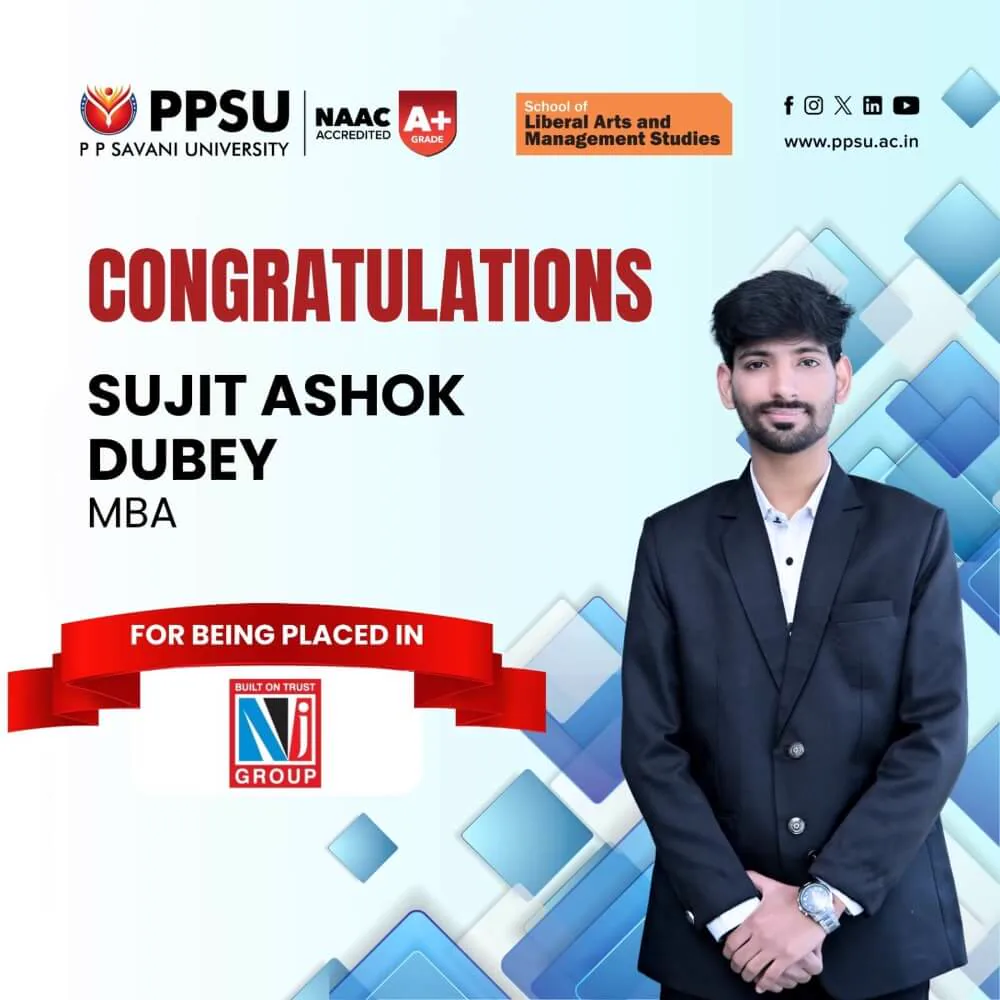 PPSU student placement achievement card