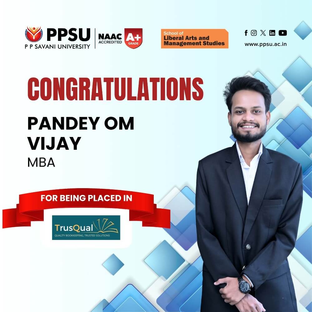 PPSU student placement achievement card
