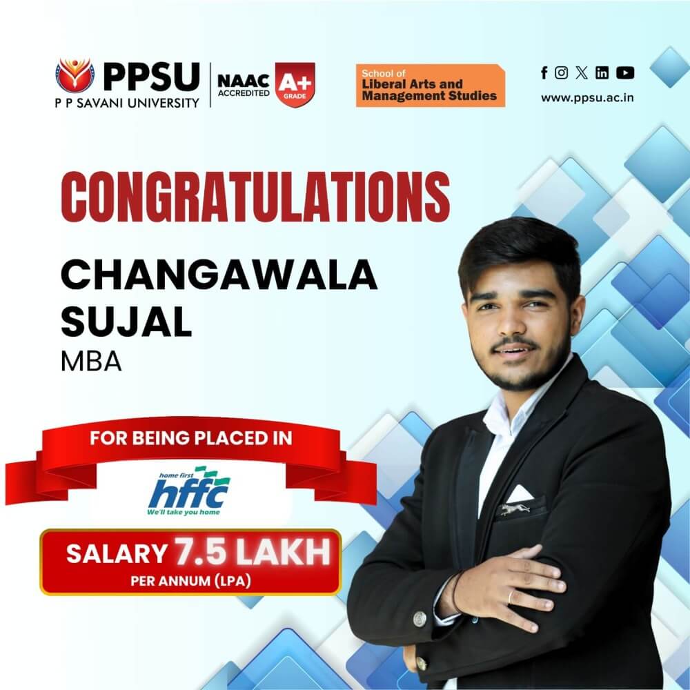 PPSU student placement achievement card