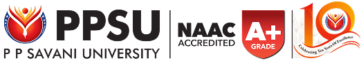 PP Savani University Logo